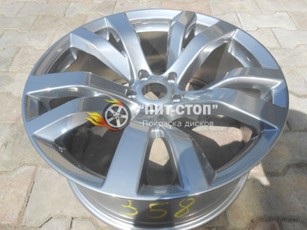 Покраска дисков в хром