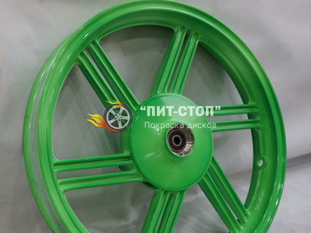 Мотодиски цвет кенди зеленый