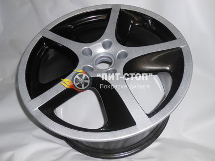 двухцветные диски порошковая покраска