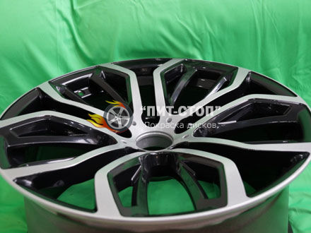 Порошковая покраска в два цвета