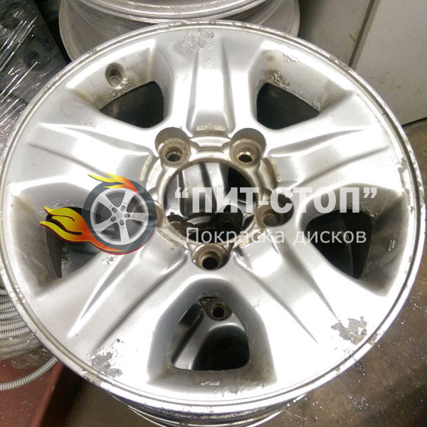 Литой диск до окраски