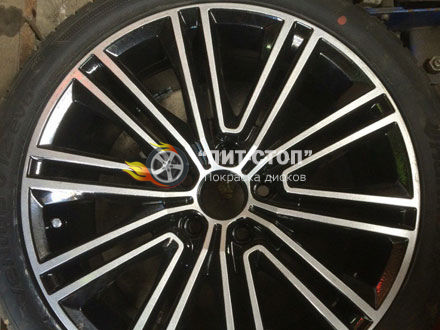 Покраска в черный глянец +к 245