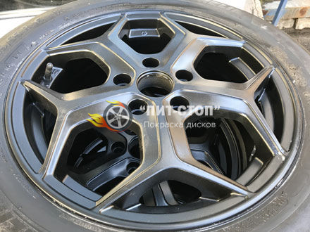 Черный матовый